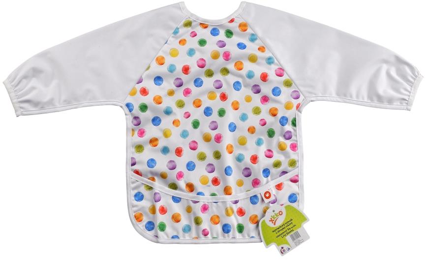 KIKKO Bryndák s rukávy XKKO - Watercolour Polka Dots
