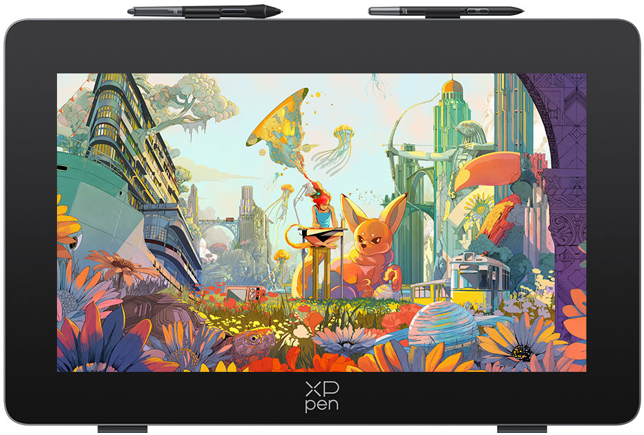XPPen Artist 24 Pro (Gen2) 4K + 2x X3 pero