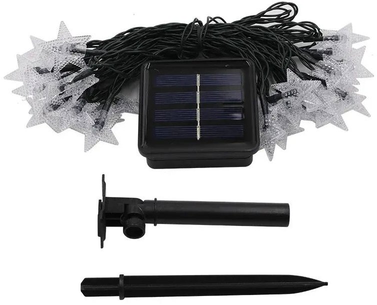 X-SITE LED Solární-hvězda XXD-007 5 m teplý bílý