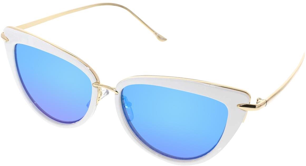 OEM Sluneční brýle cat-eye Positive bílá