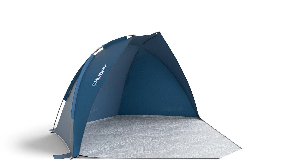 Přístřešek na pláž Husky Blum 2 Plus modrý