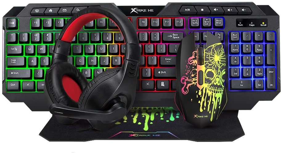 XTRIKE ME CMX-415 Gaming Combo 4in1 - EN