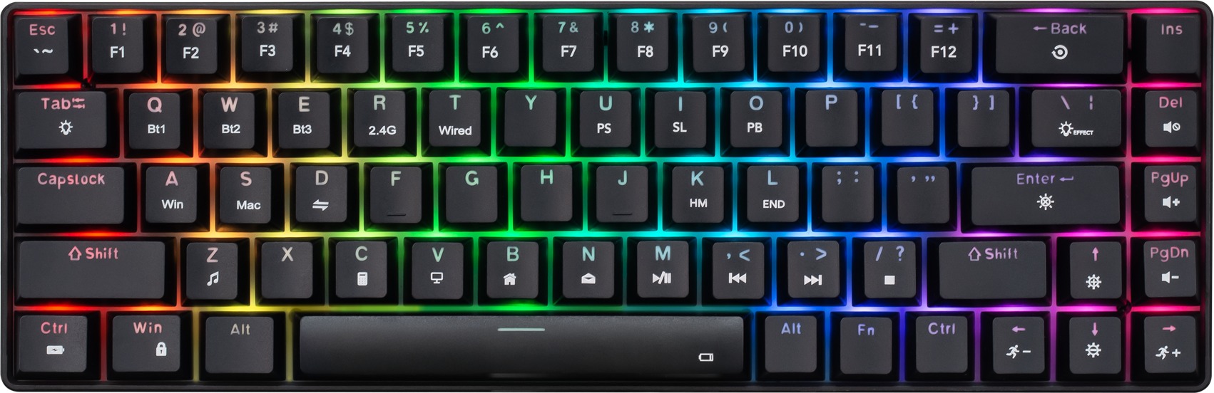 XTRIKE ME GK-995W BK Wireless Mechanical Keyboard - EN