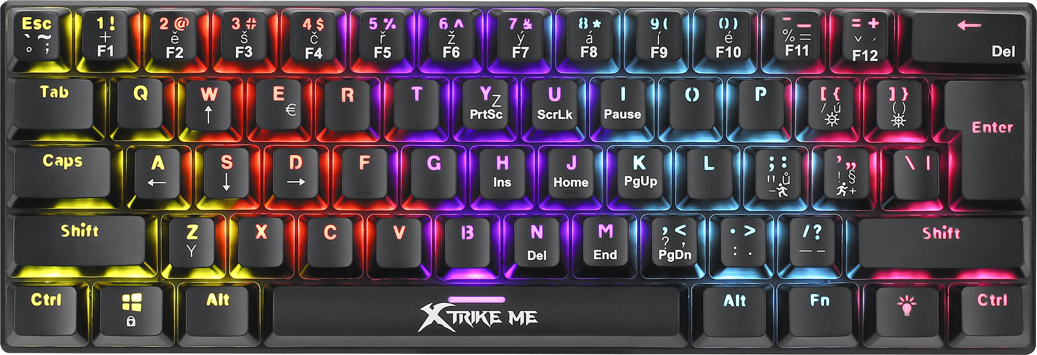 XTRIKE ME GK-916 Wired Mechanical Keyboard - CZ