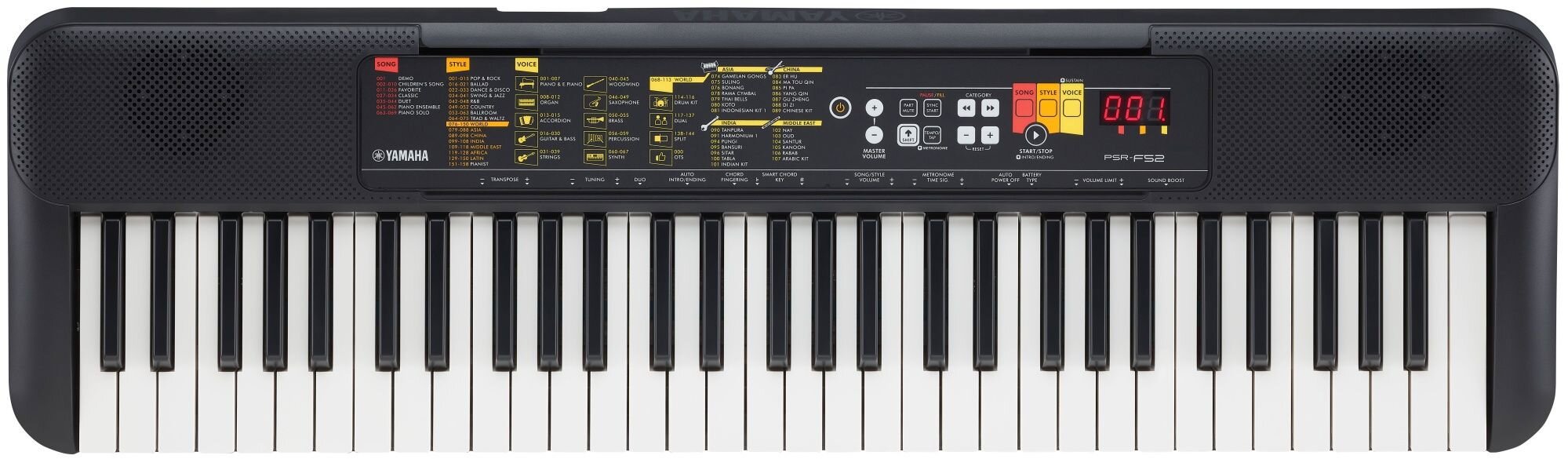 Yamaha PSR-F52