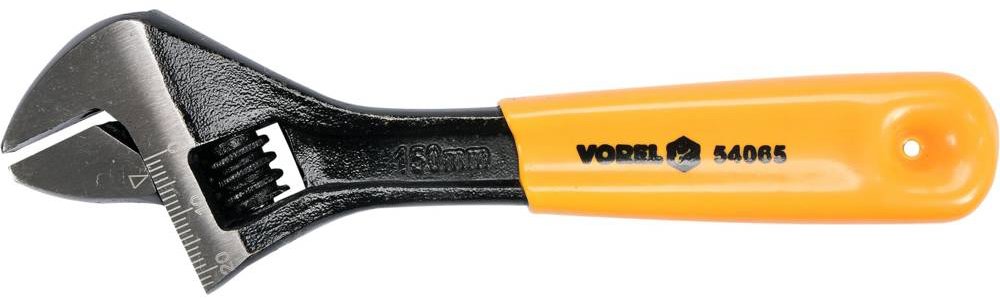 VOREL Klíč nastavitelný 150 mm gumová rukojeť TO-54065