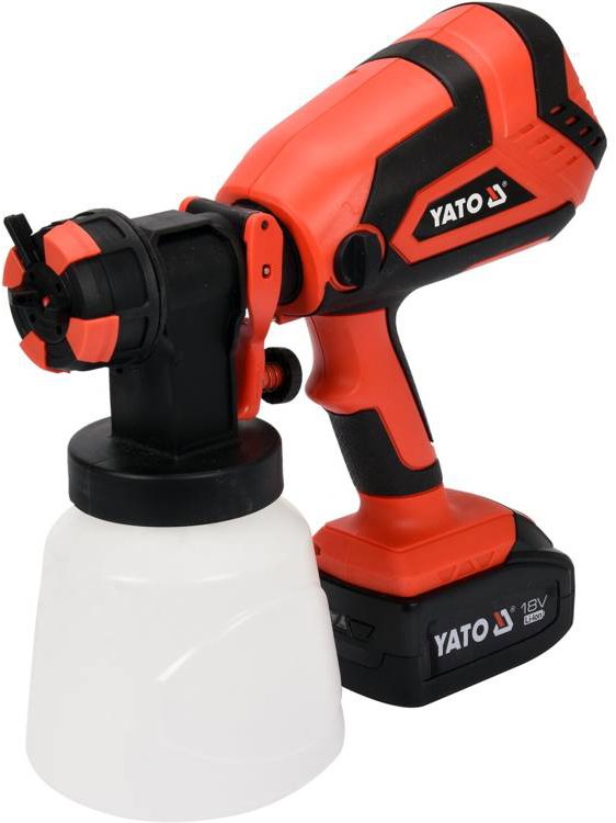 YATO Pistole stříkací pro malování AKU 18V YT-82765 (1 × 4 Ah)
