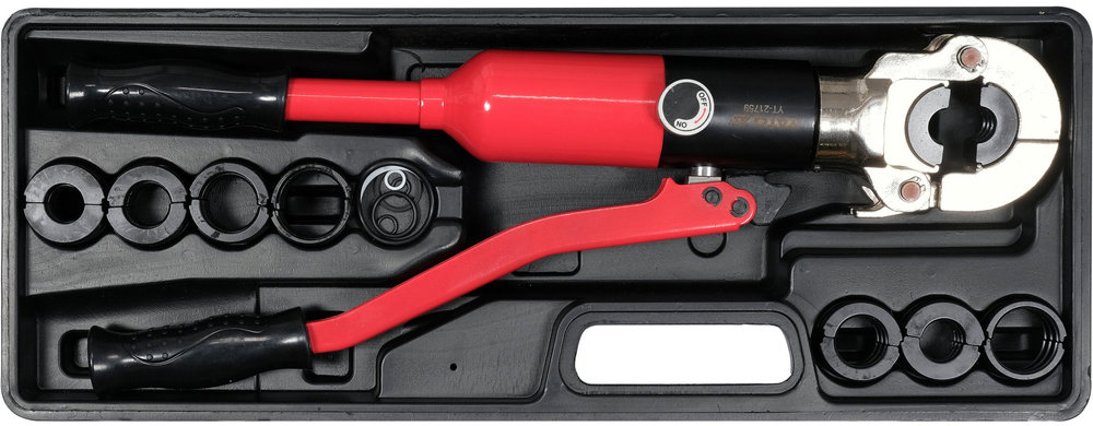 YATO Kleště otočné lisovací hydraulické na trubky PEX U/TH 16 - 32 YT-21759