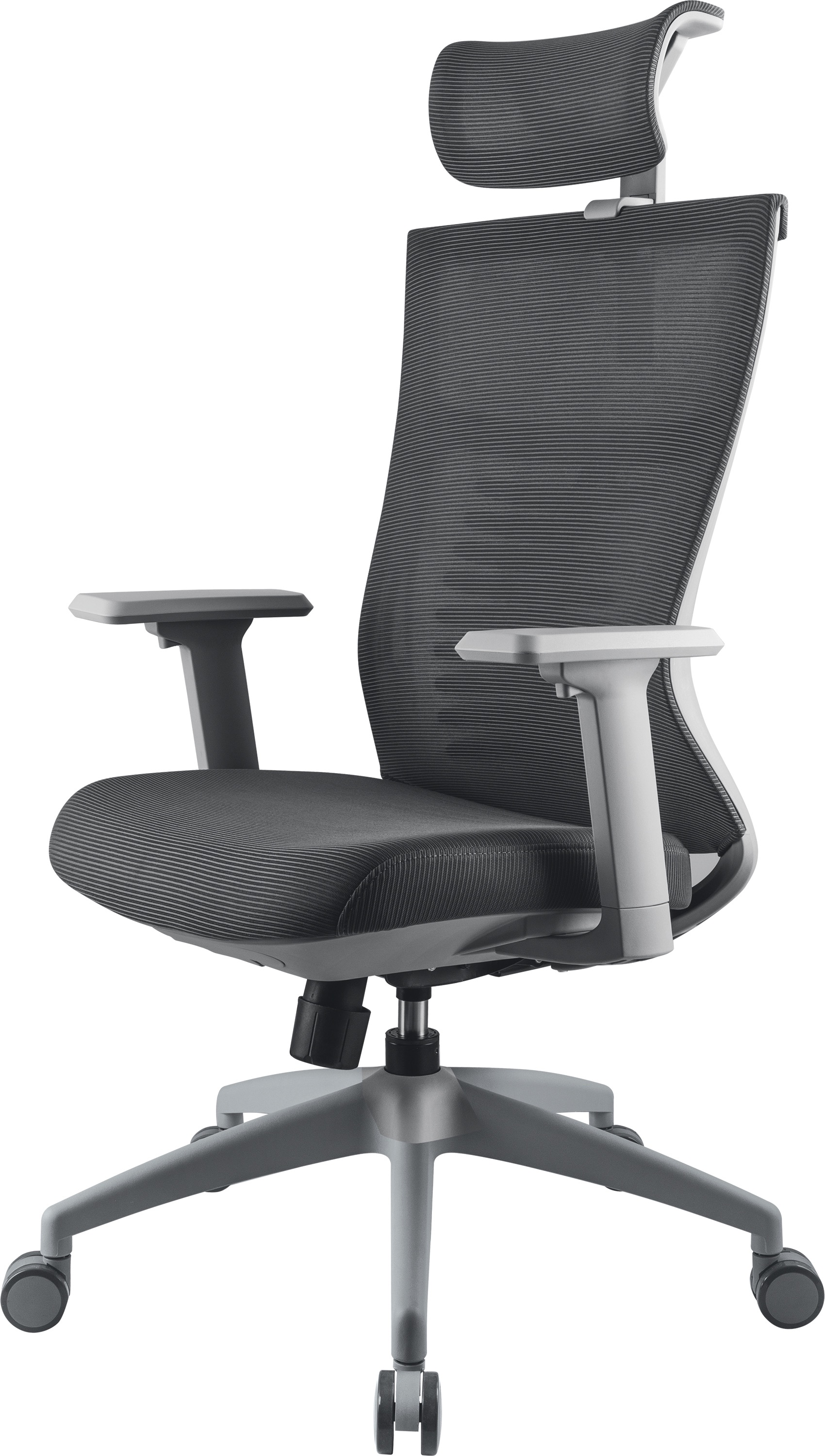 Ergonomická kancelářská židle YENKEE YGC 500GY FISHBONE