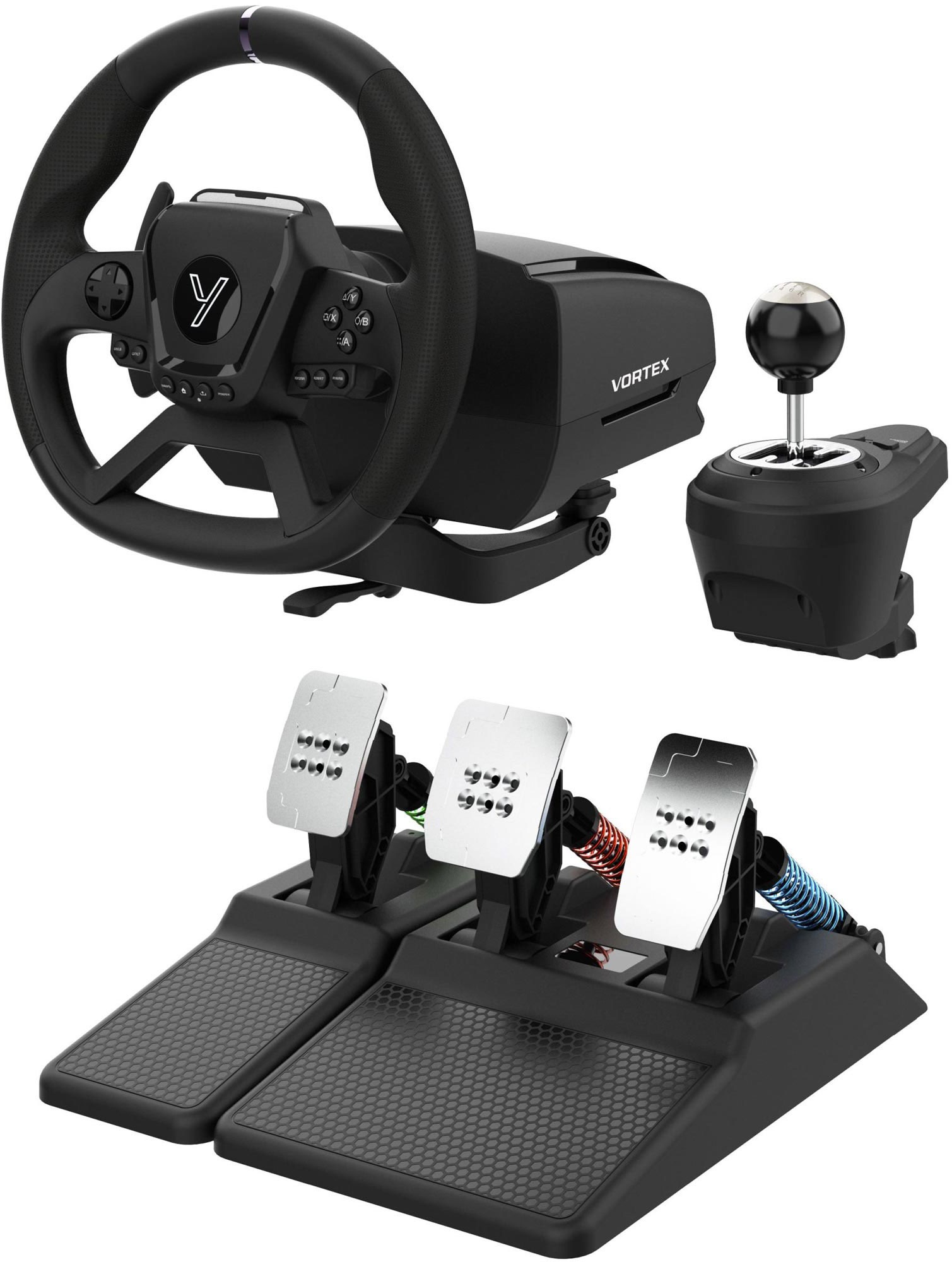 Yenkee VORTEX Volant s pedály a řadící pákou YRP 01