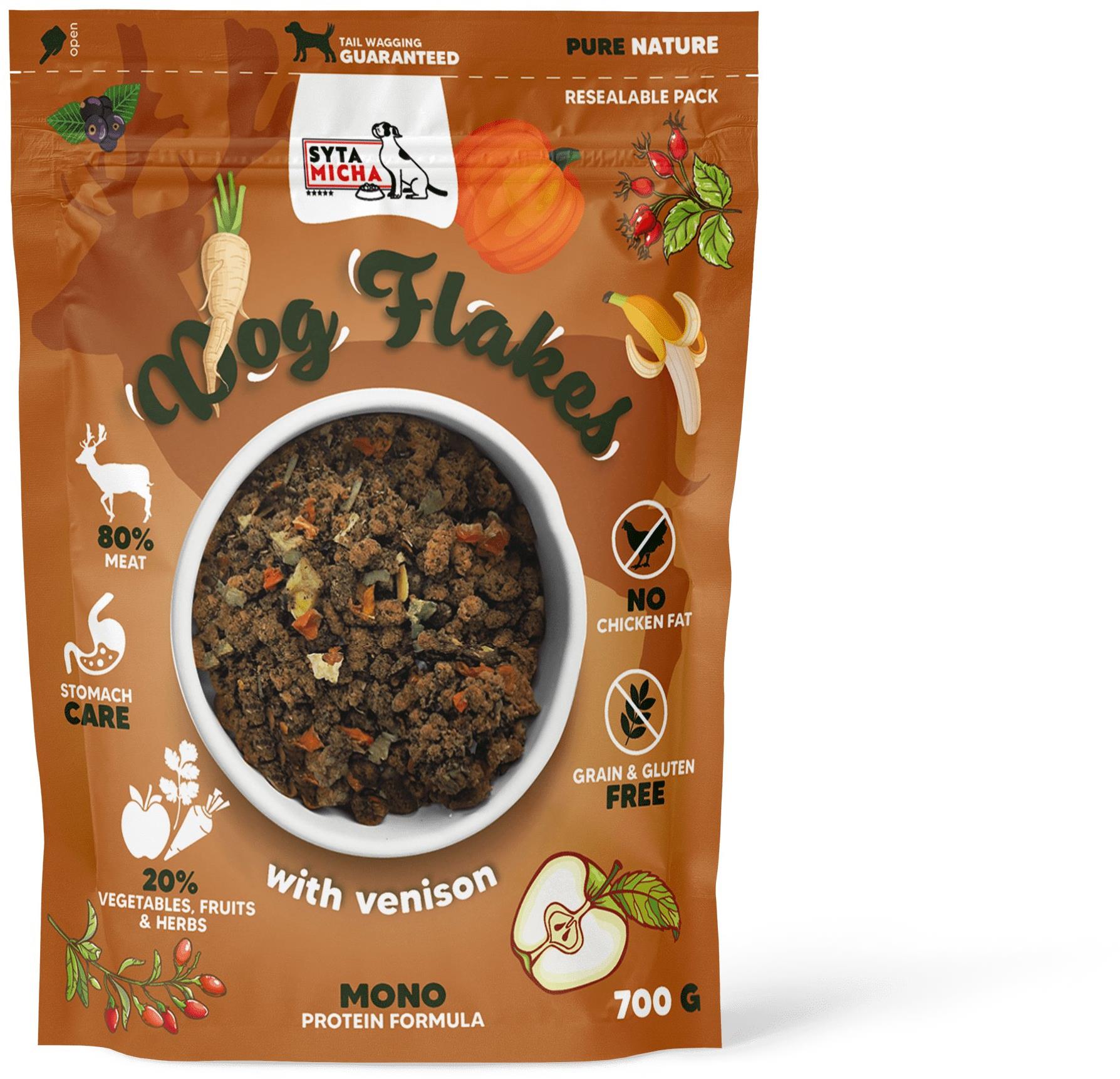 Syta micha BARF na cesty Zvěřina 700 g