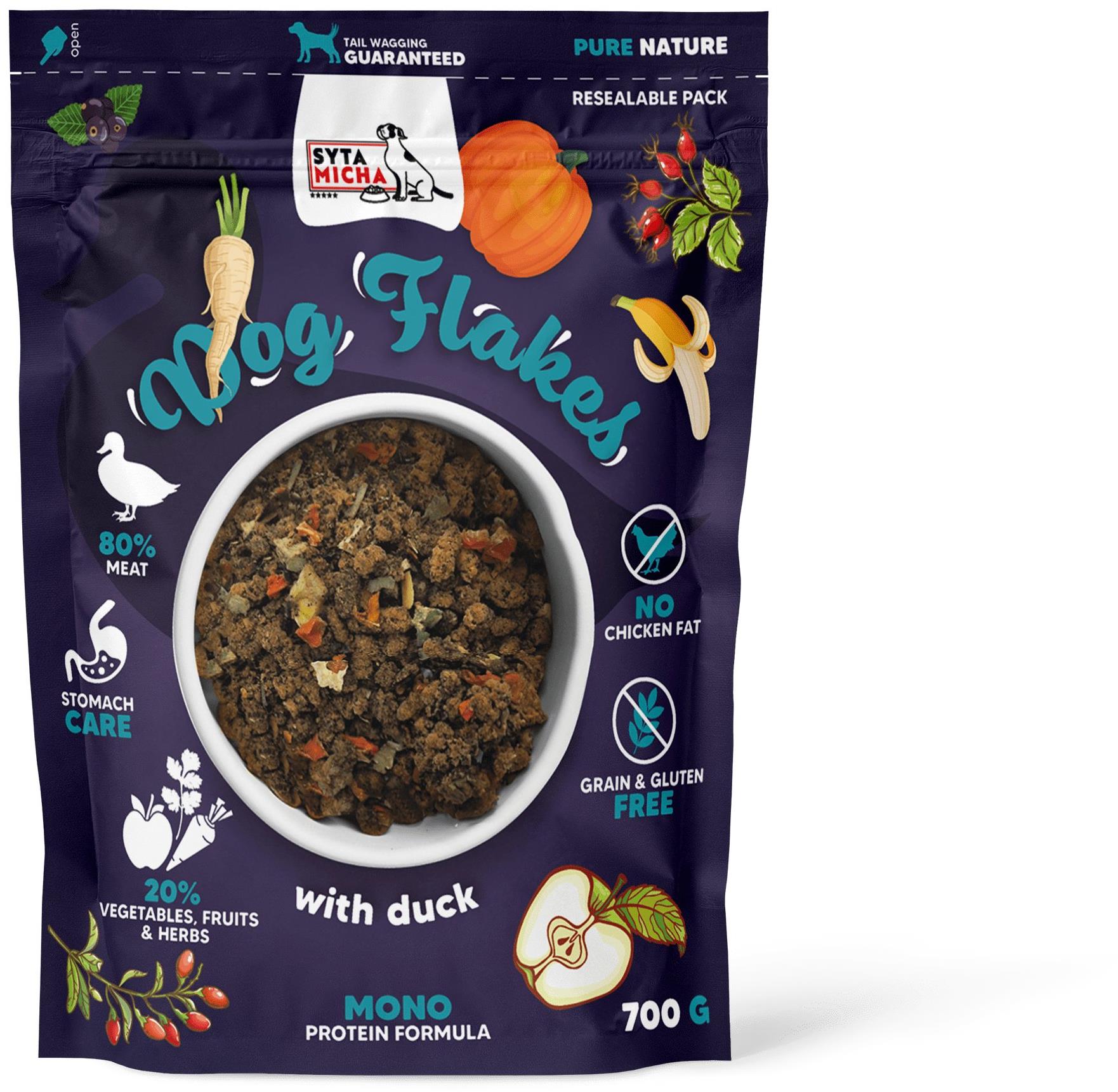 Syta micha BARF na cesty Kachna 700 g