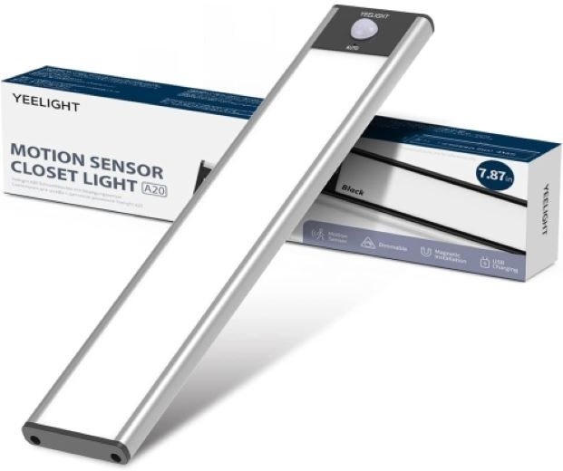 Yeelight Motion Sensor Closet Light A20, 2700K, silver, 20 cm