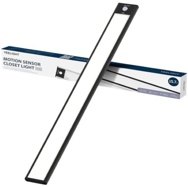 Yeelight Motion Sensor Closet Light A40, 2700K, black, 40 cm
