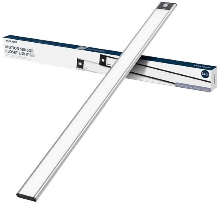 Yeelight Motion Sensor Closet Light A60, 2700K, silver, 60 cm