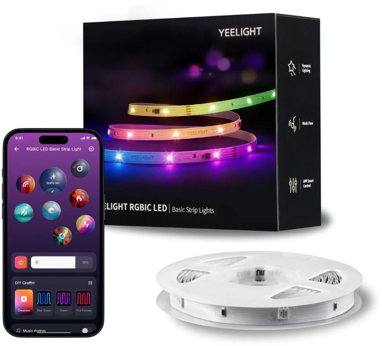 Yeelight RGBIC Led Basic Strip Lights 6 m