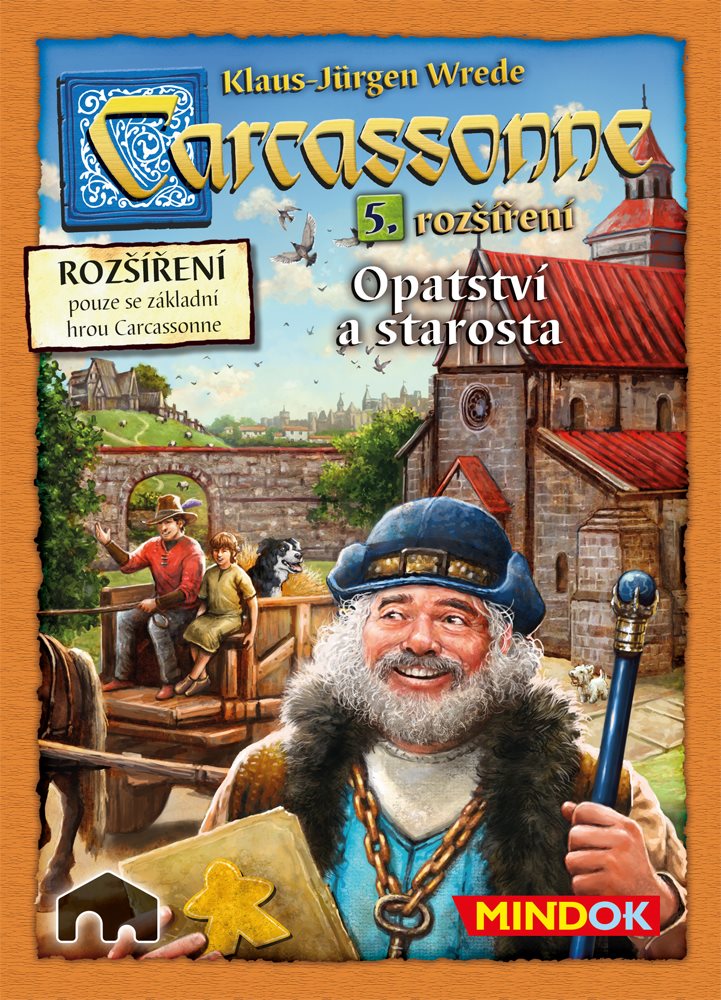 Carcassonne – Opatství a starosta 5. rozšíření