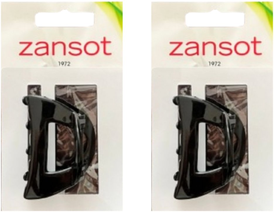 Zansot Sponka 5,5 cm, lesklá černá