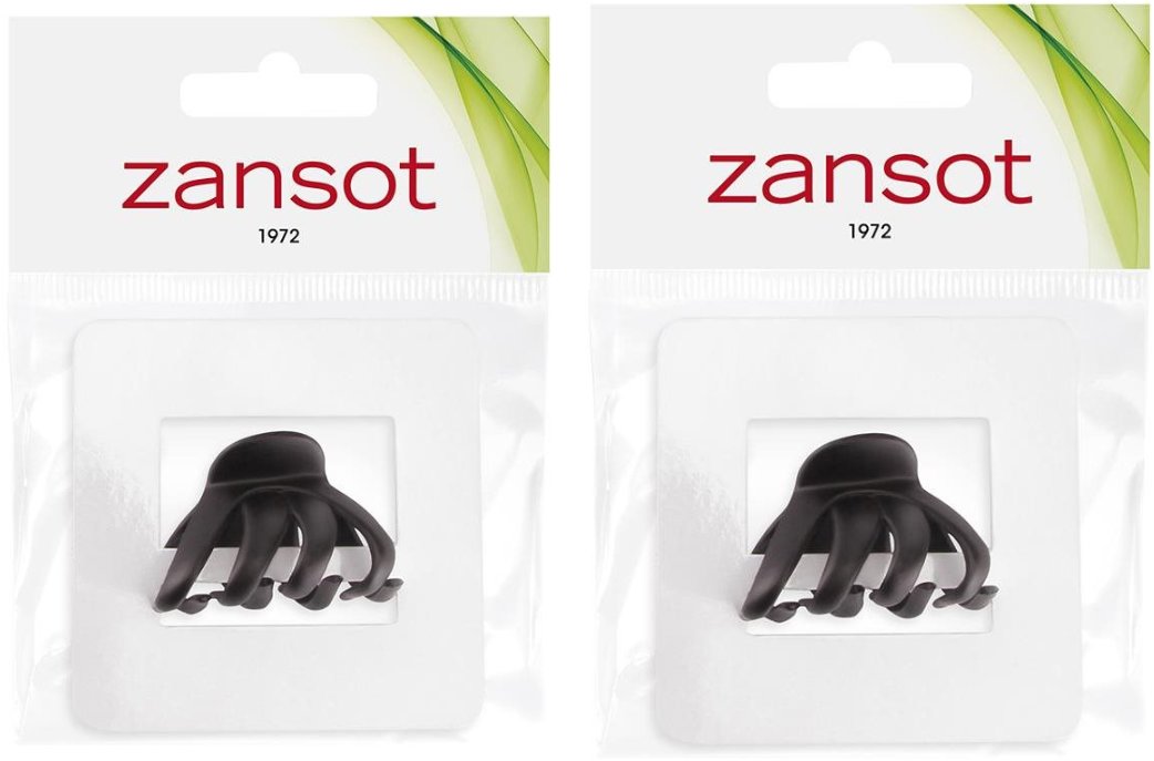 Zansot Sponka Chobotnice 4,2 cm, matná černá