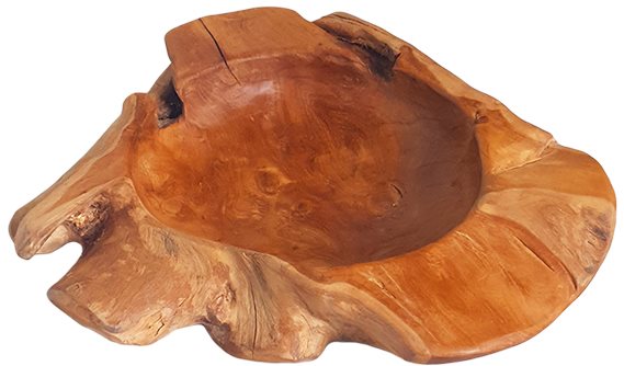 Teaková mísa 40 cm