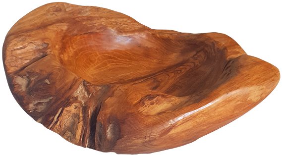 Teaková mísa 30 cm
