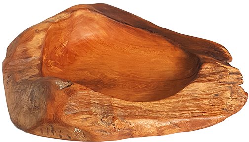 Teaková mísa 60 cm