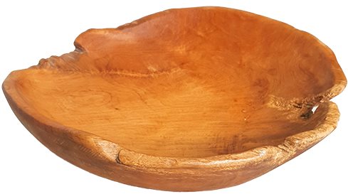 Teakový talíř 35 cm