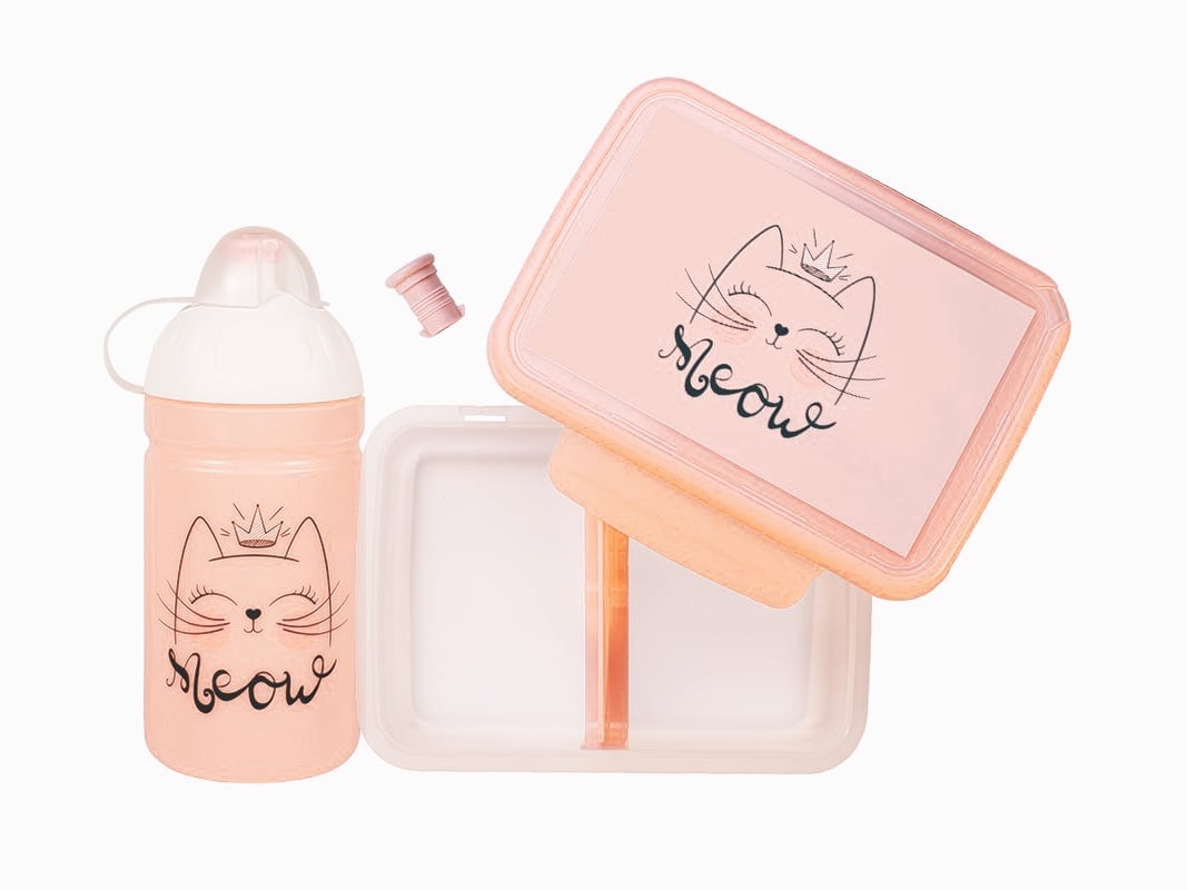 ZDRAVÁ LAHEV zdravá sváča + zdravá láhev 0,5 l MŇAU set