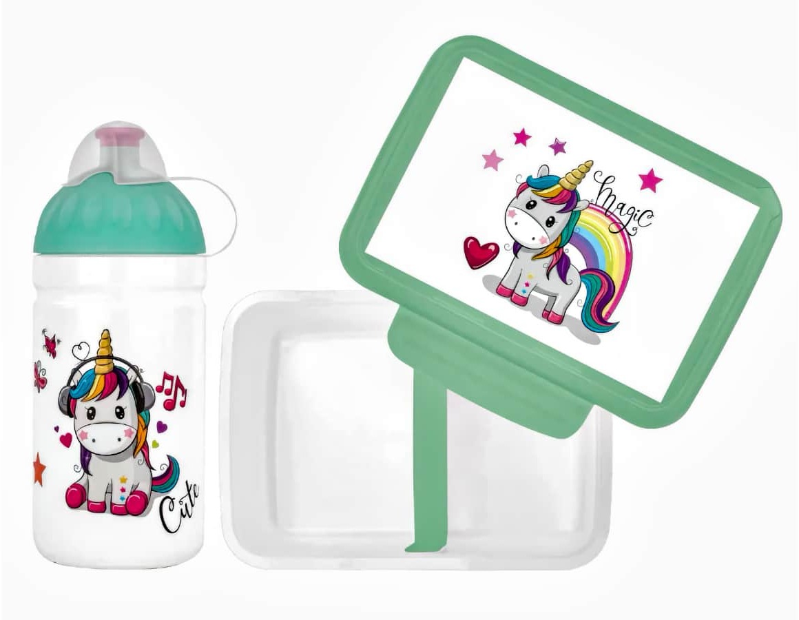 ZDRAVÁ LAHEV zdravá sváča + zdravá láhev 0,5 l MAGIC UNICORN set