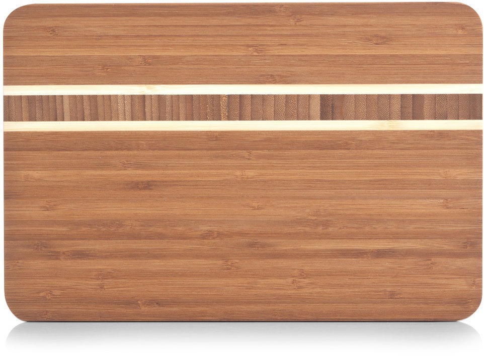 ZELLER Prkénko krájecí designové bambus dvoubarevné 30 × 20 × 1,6 cm