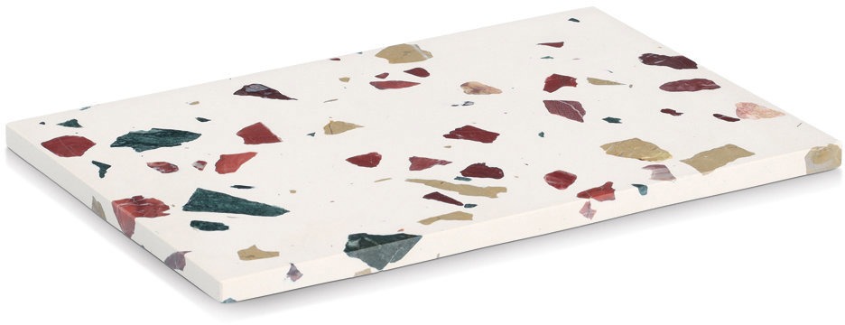 ZELLER Servírovací deska, motiv terrazzo 30 × 20 × 1,4 cm