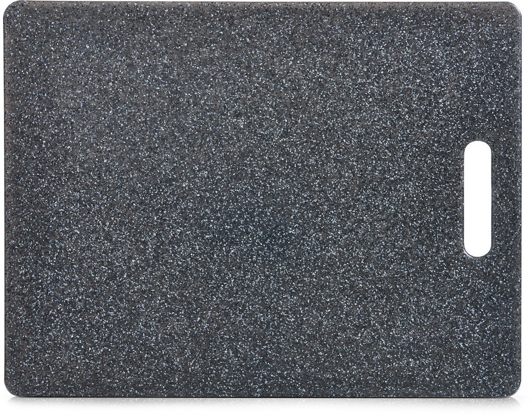 ZELLER Prkénko krájecí plast 36,5 × 27,5 × 0,8 cm, motiv žula