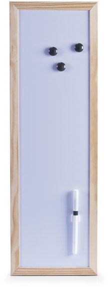 Tabule Zeller 20 x 60 cm, bílá