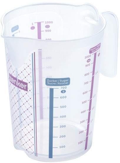 ZENKER Odměrka 1 000 ml, plast