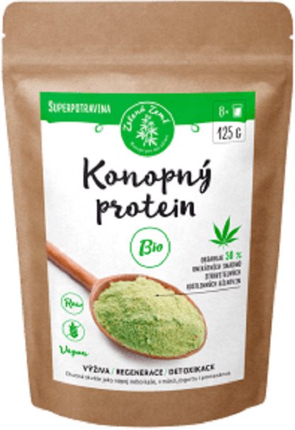 Zelená země Konopný protein BIO 125 g