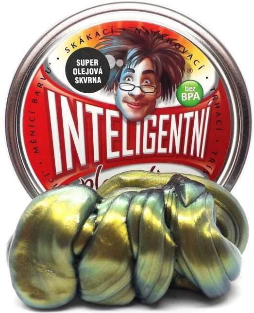 Inteligentní plastelína Super Olejová skvrna (měňavková)