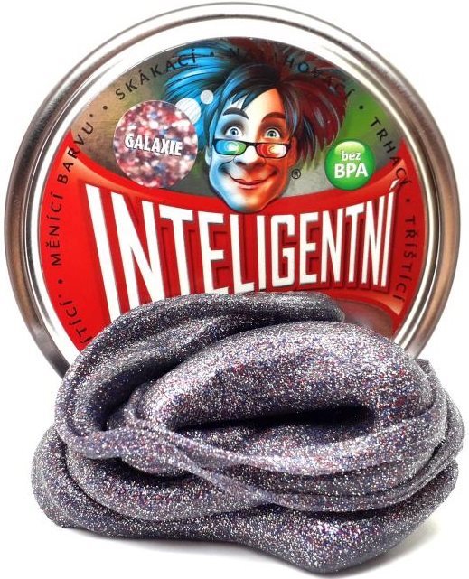 Inteligentní plastelína - Galaxie (třpytivá)