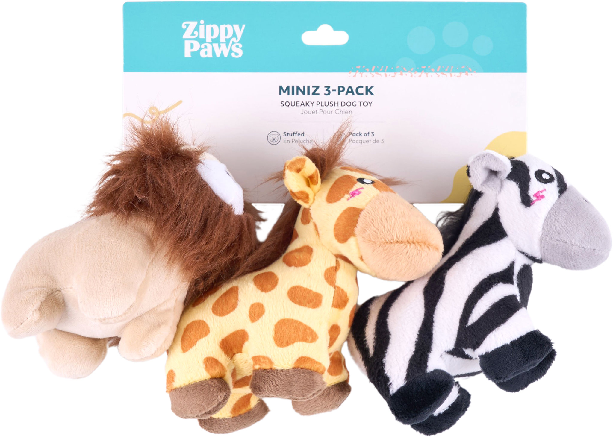 ZippyPaws Miniz – jungle safari