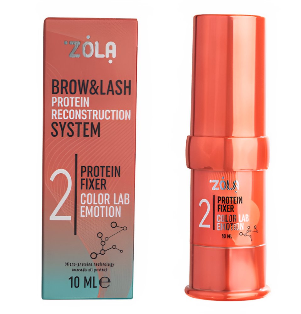 ZOLA Color Lab Emotion Protein Fixer laminace řasy a obočí N2, 10 ml