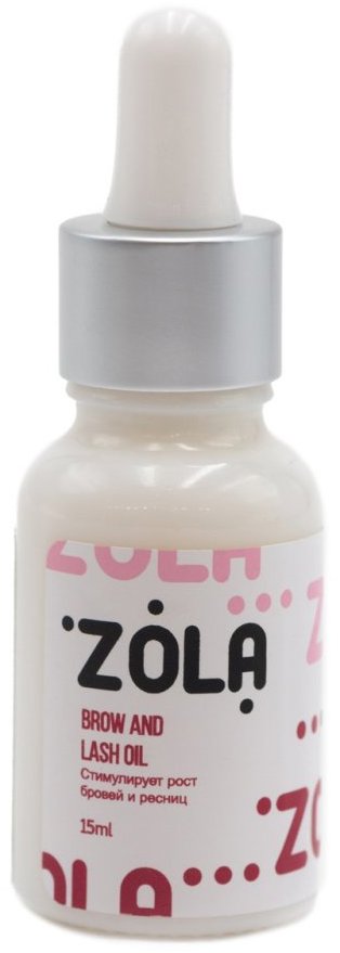 ZOLA olej na podporu růstu obočí a řas 15 ml