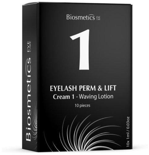 BIOSMETICS trvalá na řasy a obočí N1 Waving Lotion 1 ml (10 ks)