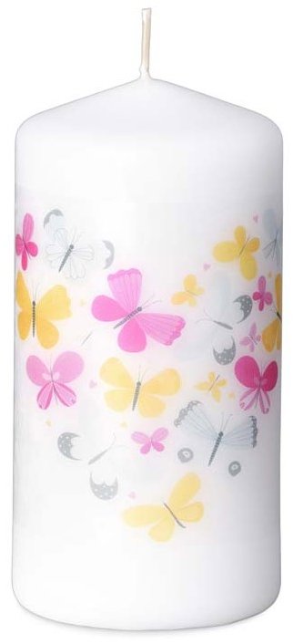 Z - TRADE Válec 60 × 120 mm Srdce s motýly