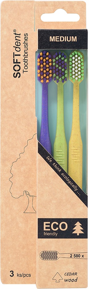 SOFTdent Eco Medium, 3 ks