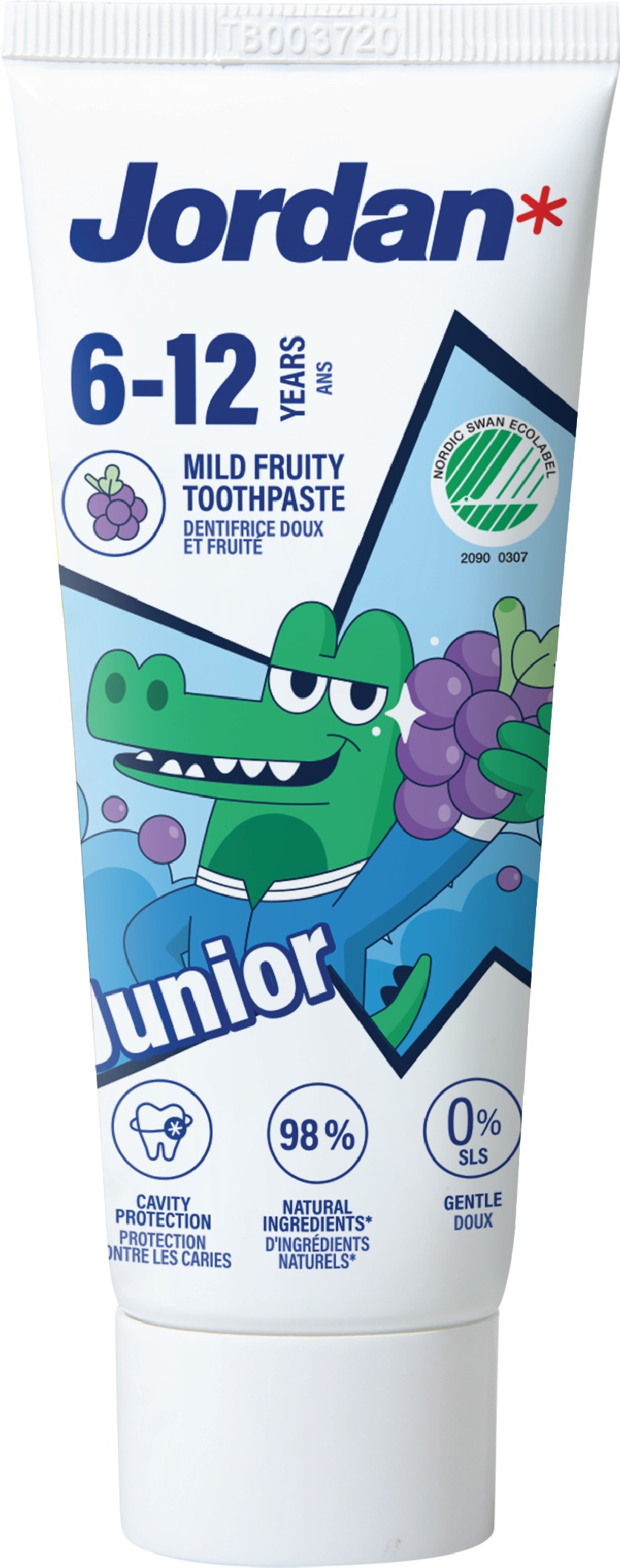 JORDAN Junior dětská zubní pasta 50 ml