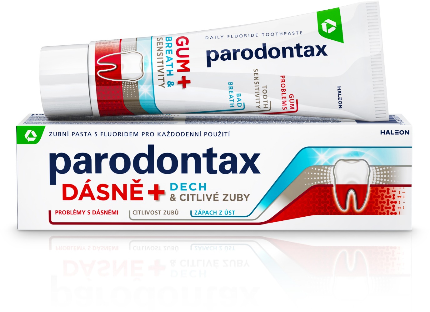 PARODONTAX pro dásně + dech & citlivé zuby 75 ml