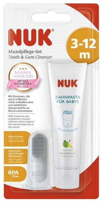 NUK Apfel-Banane 40 ml + náprstek