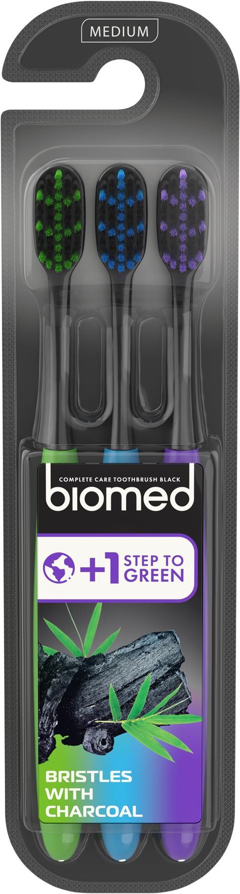 BIOMED Black Medium 3 ks