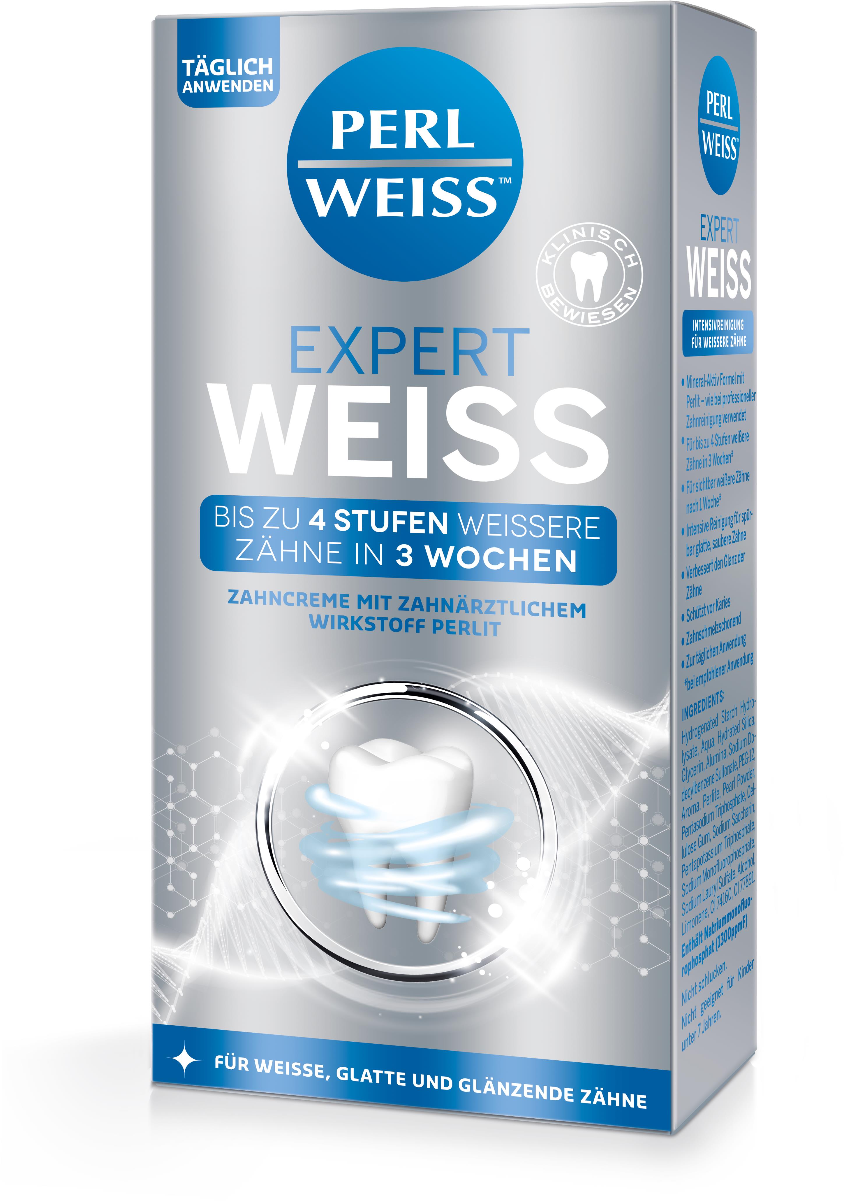 PERL WEISS Expert bělící zubní pasta, 50 ml