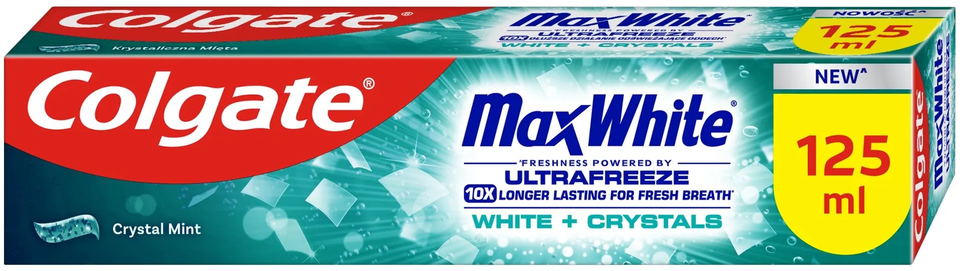 COLGATE MaxWhite White+Crystals 125 ml