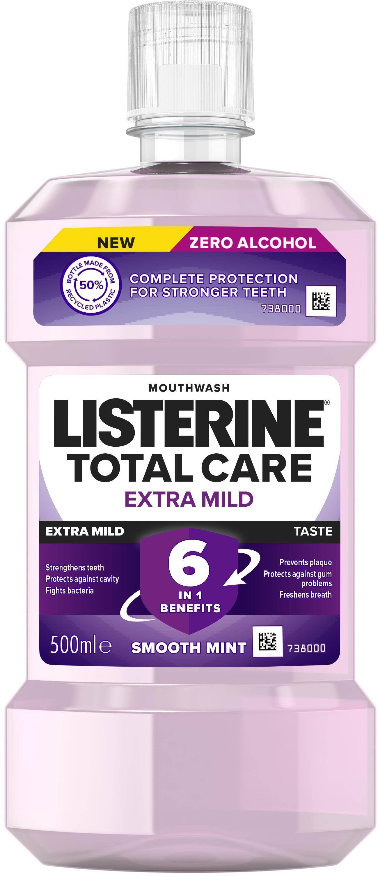 LISTERINE Total Care Extra Mild 500 ml